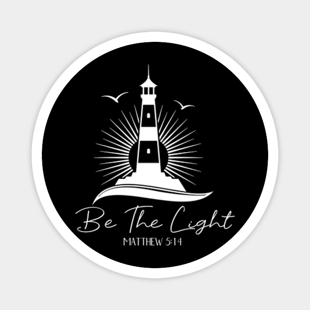 Be The Light Bible Verse Magnet by Buckeyes0818